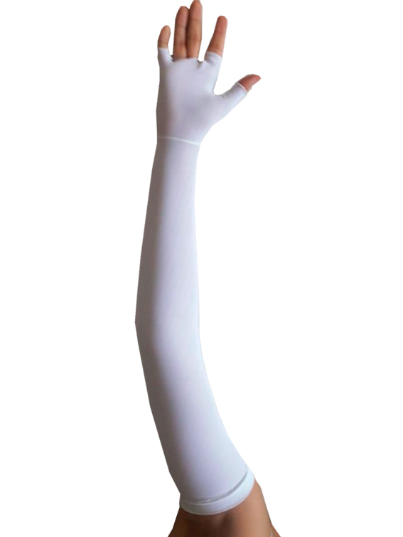 93A-W-Front-(2) Compression Hand&Sleeves Glove 93A Unisex 2